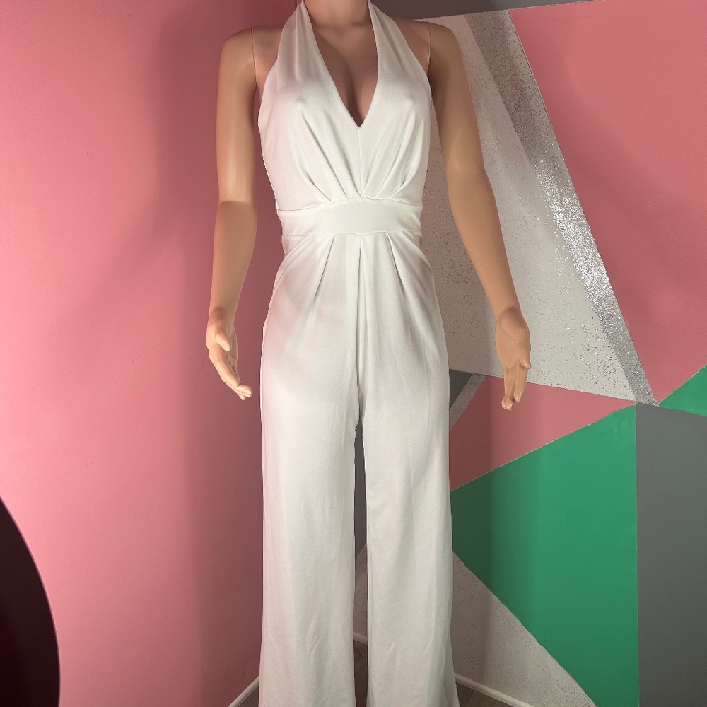 Halter top jumpsuit